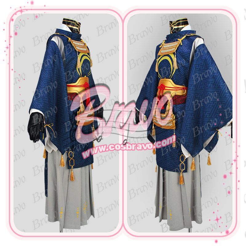 刀剣乱舞　三日月宗近　防具付き　コスプレ衣装